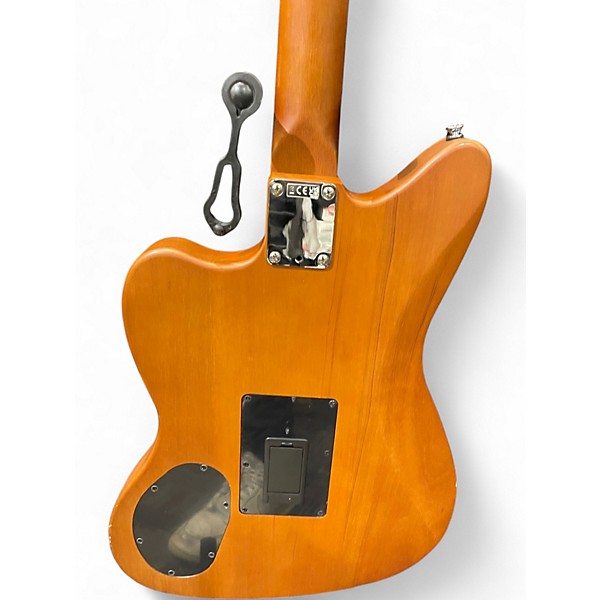Used Fender American Acoustasonic Jazzmaster Natural Acoustic Electric Guitar