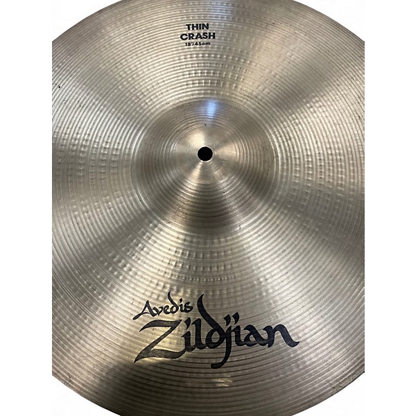 Used Zildjian 18in Avedis Crash Cymbal