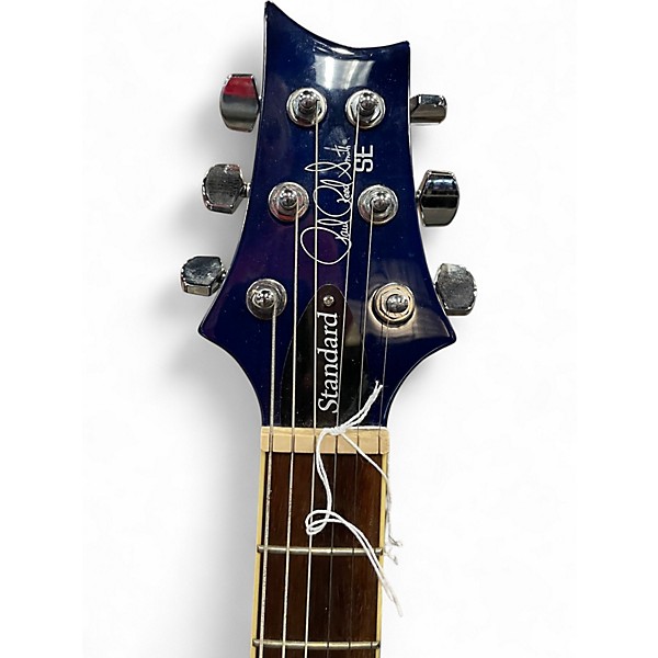 Used PRS SE Standard 24 Trans Blue Solid Body Electric Guitar