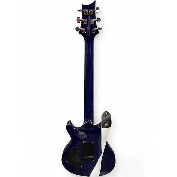 Used PRS SE Standard 24 Trans Blue Solid Body Electric Guitar