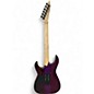 Used ESP LTD M1000 DELUXE Purple Solid Body Electric Guitar
