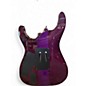 Used ESP LTD M1000 DELUXE Purple Solid Body Electric Guitar