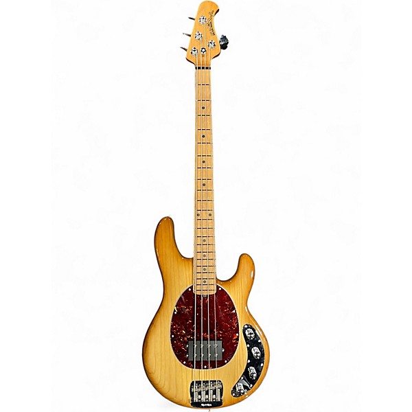 Used Ernie Ball Music Man Stingray 4 String Natural Electric Bass Guitar