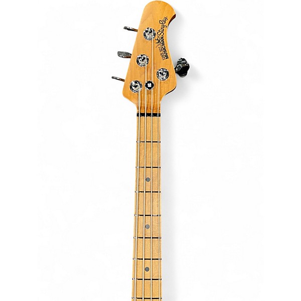 Used Ernie Ball Music Man Stingray 4 String Natural Electric Bass Guitar