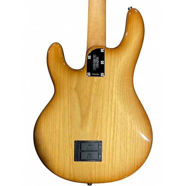Used Ernie Ball Music Man Stingray 4 String Natural Electric Bass Guitar
