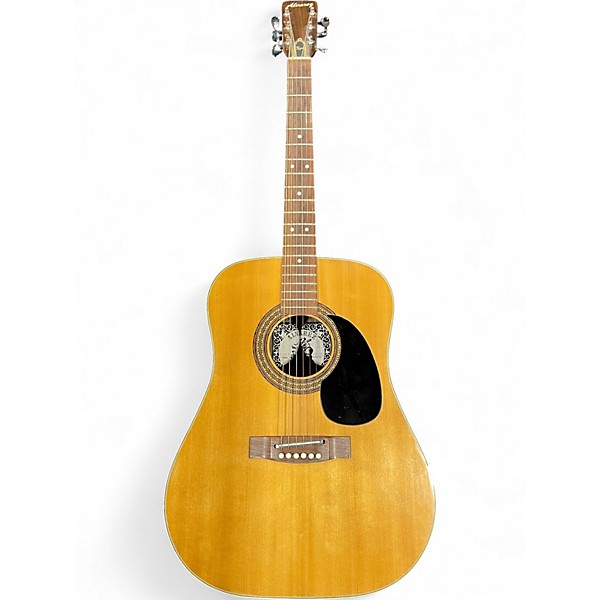 Vintage 1970s Alvarez 5023 Natural Acoustic Guitar