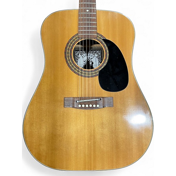 Vintage 1970s Alvarez 5023 Natural Acoustic Guitar