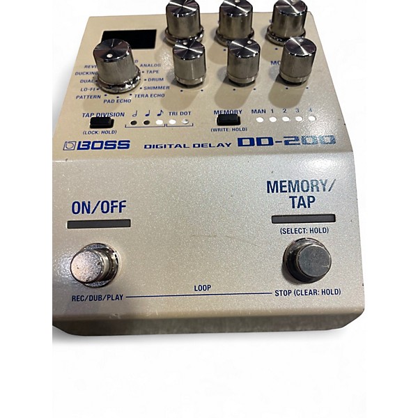 Used BOSS DD200 Digital Delay Effect Pedal
