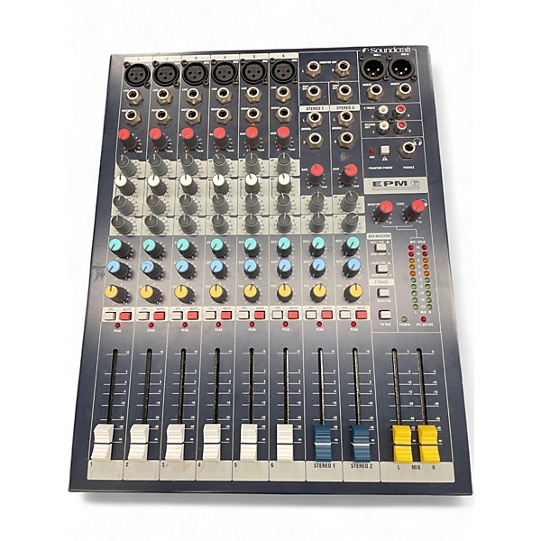 Used Soundcraft EPM6 Line Mixer