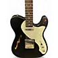 Used Squier Classic Vibe 70s Thinline Telecaster Black Hollow Body Electric Guitar