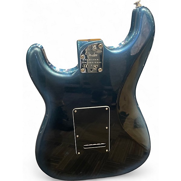 Used Fender American Professional II Stratocaster Dark Night Solid Body Electric Guitar