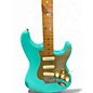 Used Squier 40TH ANNIVERSARY VINTAGE EDITION STRATOCASTER Seafoam Green Solid Body Electric Guitar