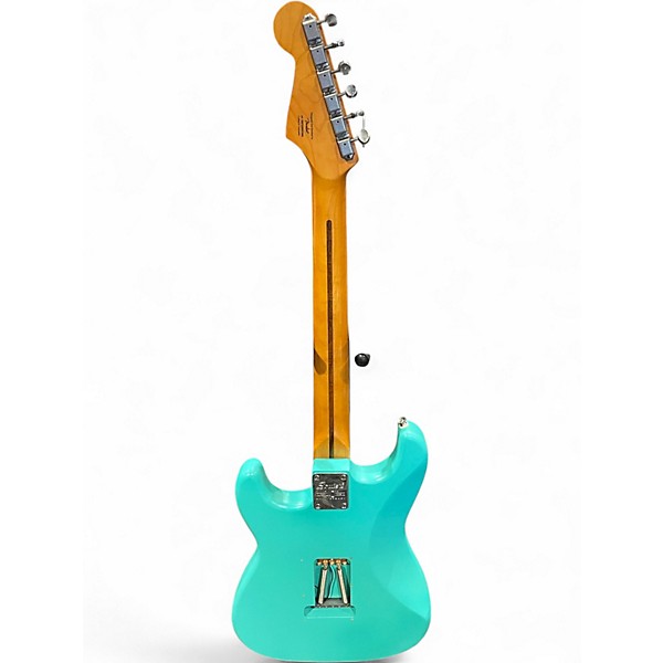 Used Squier 40TH ANNIVERSARY VINTAGE EDITION STRATOCASTER Seafoam Green Solid Body Electric Guitar