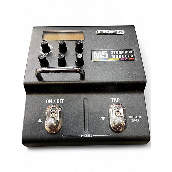 Used Line 6 M5 Stompbox Modeler Effect Processor