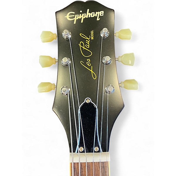 Used Epiphone Inspired by Gibson Custom 1959 Les Paul Reissue Tobacco Burst Solid Body Electric Guitar