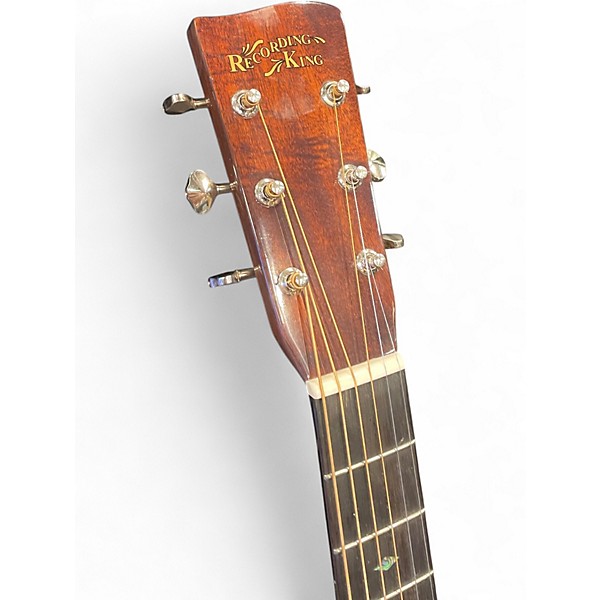 Used Recording King ROS-729 Mahogany Acoustic Guitar