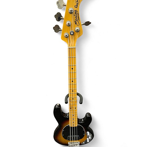 Used Sterling by Music Man Ray34 Sunrise Tea Burst Electric Bass Guitar