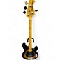 Used Sterling by Music Man Ray34 Sunrise Tea Burst Electric Bass Guitar