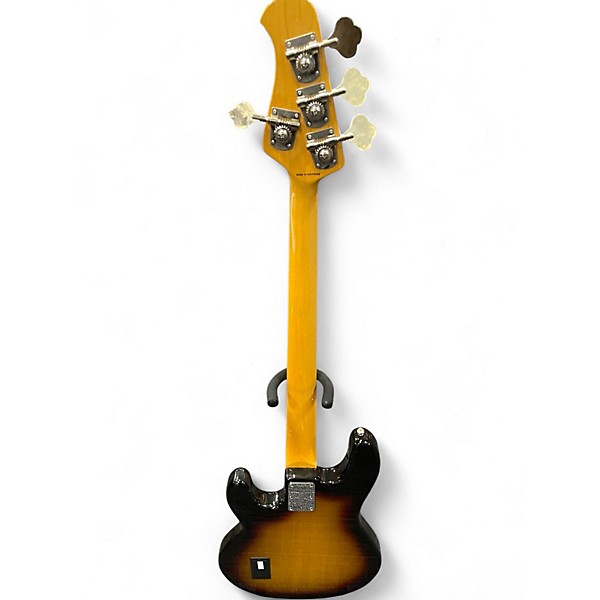 Used Sterling by Music Man Ray34 Sunrise Tea Burst Electric Bass Guitar