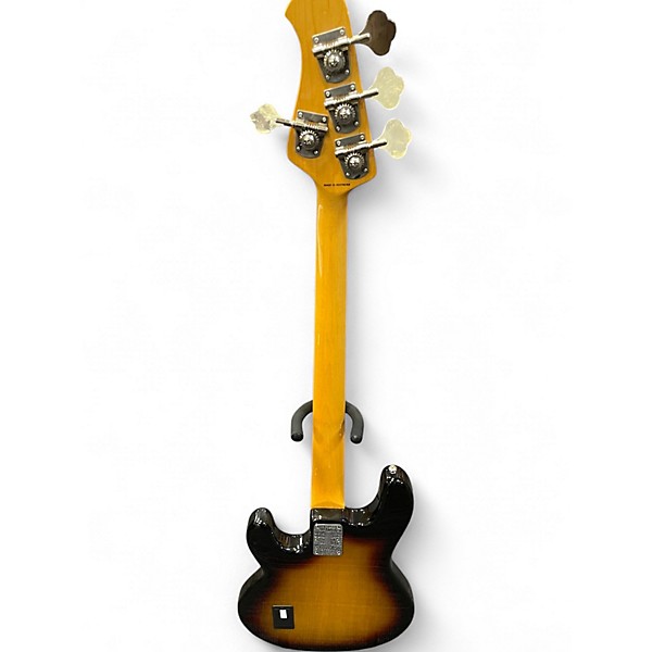 Used Sterling by Music Man Ray34 Sunrise Tea Burst Electric Bass Guitar