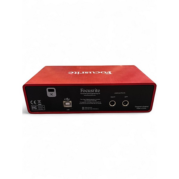 Used Focusrite Scarlett 2i2 Gen 2 Audio Interface