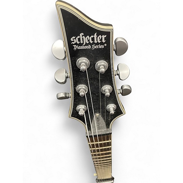 Used Schecter Guitar Research C-1 PLATINUM Black Solid Body Electric Guitar