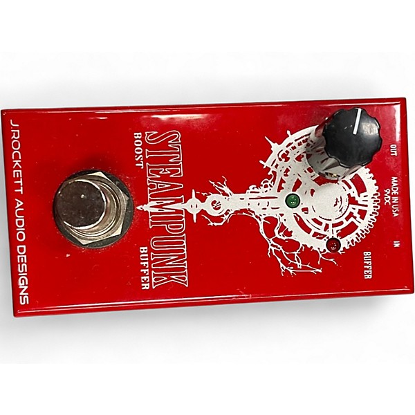 Used J.Rockett Audio Designs STEAMPUNK BOOST/BUFFER Effect Pedal