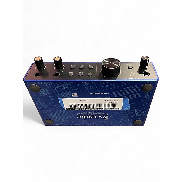 Used Focusrite Scarlett 2i2 Gen 3 Anniversary Edition Audio Interface