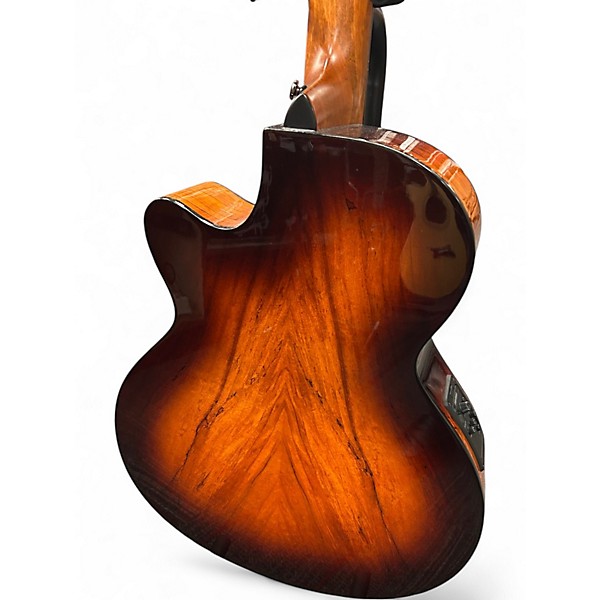 Used Mitchell MX430SM Spalted Maple Acoustic Electric Guitar