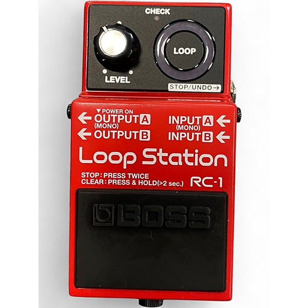 Used BOSS RC1 Loop Station Pedal
