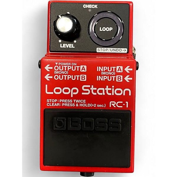 Used BOSS RC1 Loop Station Pedal