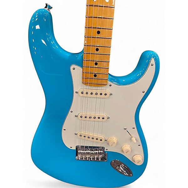 Used Fender American Professional II Stratocaster Blue Solid Body Electric Guitar