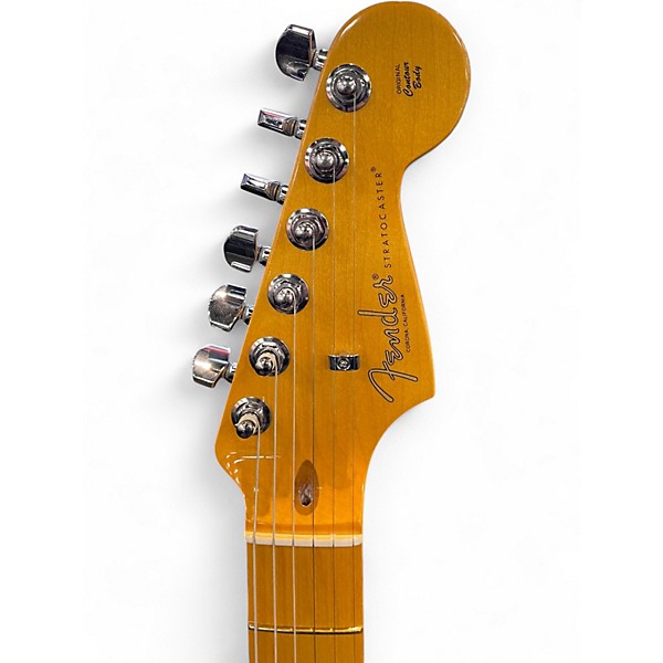 Used Fender American Professional II Stratocaster Blue Solid Body Electric Guitar