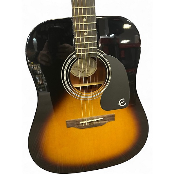 Used Epiphone PRO-1 Vintage Sunburst Acoustic Guitar