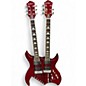 Used B.C. Rich Bich Double Neck Trans Red Solid Body Electric Guitar thumbnail