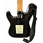 Used Squier Standard Stratocaster BLACK Solid Body Electric Guitar