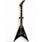 Used Jackson KVMGQ Pro King V Metallic Black Solid Body Electric Guitar thumbnail