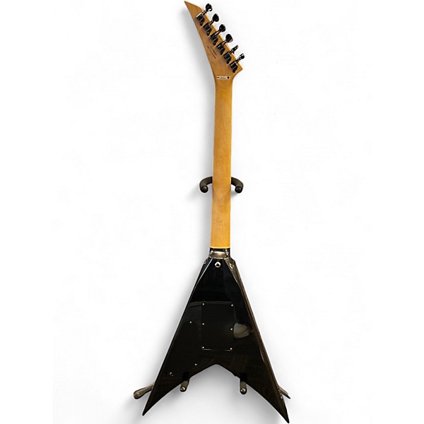 Used Jackson KVMGQ Pro King V Metallic Black Solid Body Electric Guitar