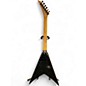 Used Jackson KVMGQ Pro King V Metallic Black Solid Body Electric Guitar