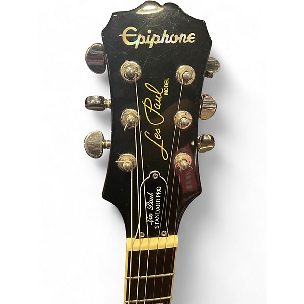 Used Epiphone Les Paul Standard Pro PURPLE BURST Solid Body Electric Guitar