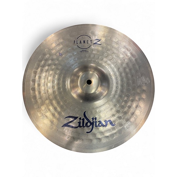 Used Zildjian 14in Planet Z Hi Hat Pair Cymbal