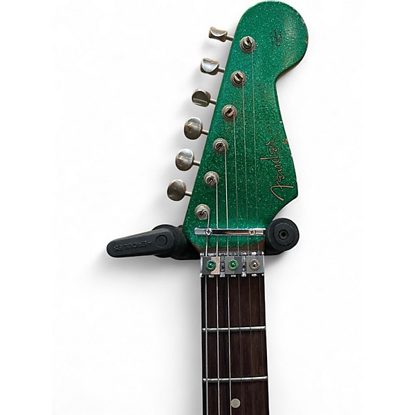 Used Fender Custom Shop Supernova Stratocaster Nuclear Green Solid Body Electric Guitar