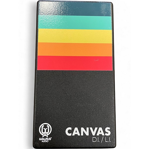 Used Walrus Audio CANVAS DI Effect Pedal Package