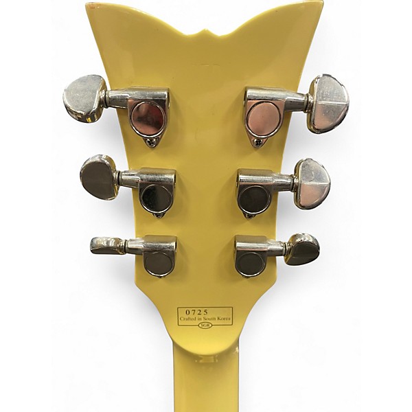 Used Schecter Guitar Research S1 White Solid Body Electric Guitar