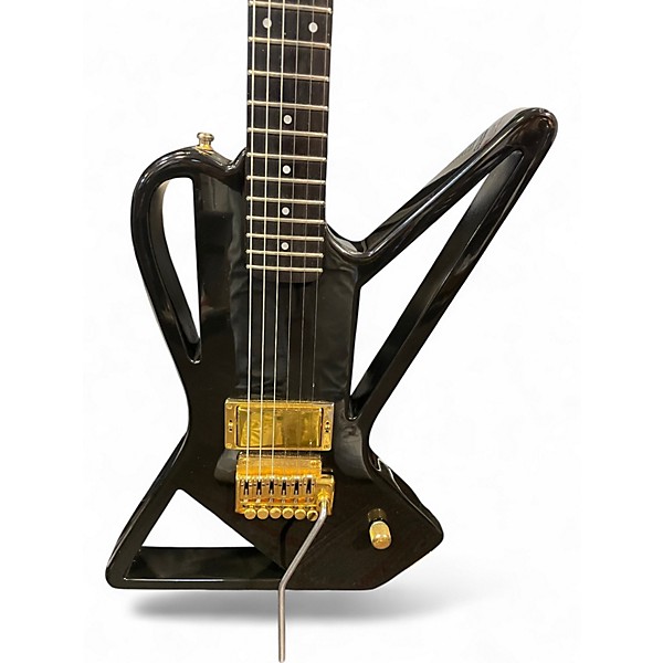Vintage 1985 Schecter Guitar Research GENESIS ILLUSION G6 Black Solid Body Electric Guitar