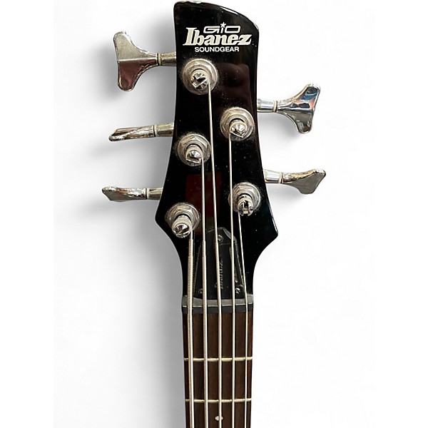 Used Ibanez GSR205 5 String Black Electric Bass Guitar