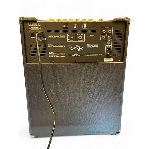 Used Fender Rumble V3 500W 2x10 Bass Combo Amp