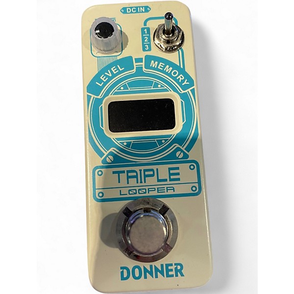 Used Donner Triple Looper Pedal