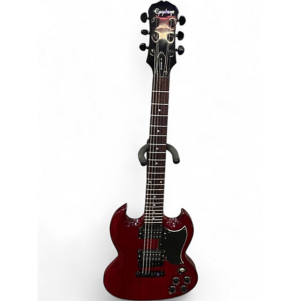 Used Epiphone SG red Solid Body Electric Guitar