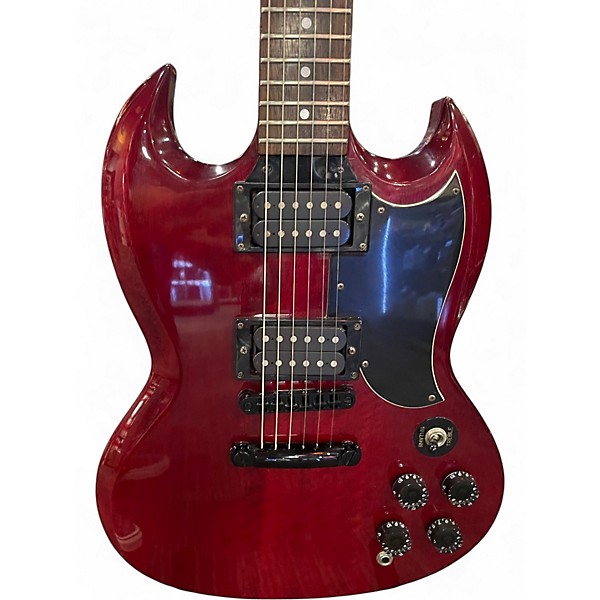 Used Epiphone SG red Solid Body Electric Guitar